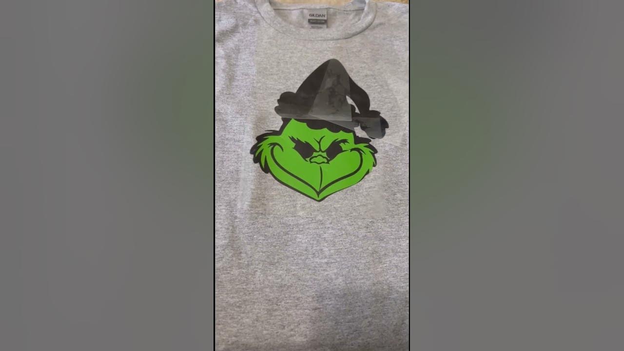 DIY Grinch Shirt – A Grinch Craft Using A Cricut Machine