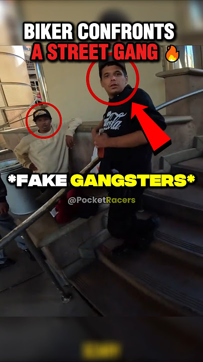 Gangsters Approaches a Biker… He Was NOT Having It! 👀🔥! 😳🔥