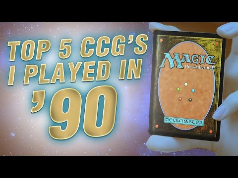 TOP 5 CCG's I played in '90