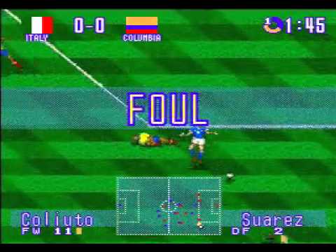 International Superstar Soccer Deluxe ( режим INTERNATIONAL )