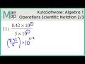 Scientific Notation Operations Quiz