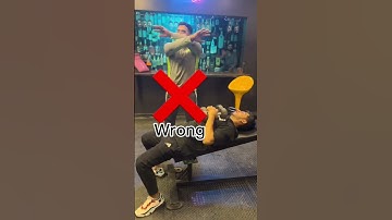 Avoid Mistake Incline Dumbbell Fly #shorts