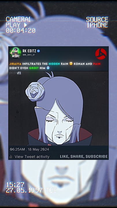 Jiraiya Infiltrates Into Hidden Rain π₯Άπ€―