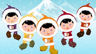 Five Little Eskimos Kindergarten Nursery Rhymes For Toddlers Cartoons For Children By Kids Tv