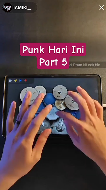 Part 5 • Punk Hari ini - Superman Is Dead | Realdrum Cover By IAMIKI21 #shorts