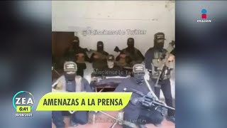 Cartel Jalisco Nueva Generación amenazó a medios de comunicación