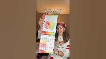 Let’s flip my ARTSY CALENDAR to August!💕🎨🌈 #artist #art #stationery #stationeryshop #planner