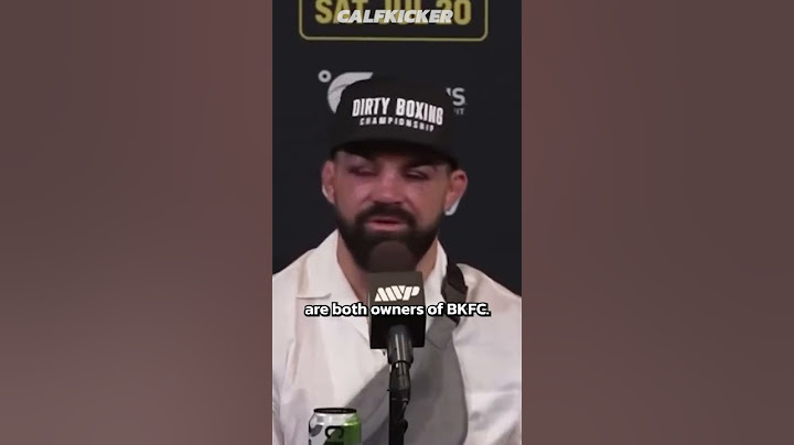 Mike Perry responds to Conor McGregor: “Me and him are both owners of BKFC, so he can’t fire me.”