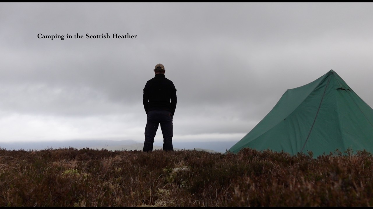 Wild Camping in the Scottish Heather