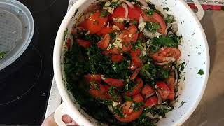 Безумно вкусные🍅маринованные помидоры быстрого приготовления. Безумно вкусные🍅маринованные помидоры быстрого приготовления.