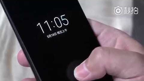 Alleged Xiaomi Mi 8 under display fingerprint sensor hands on video