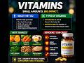 Low Vitamins Can Wreck You Quietly