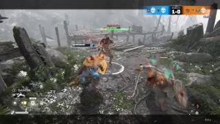 For Honor Beta: Best Anime fight ever XD