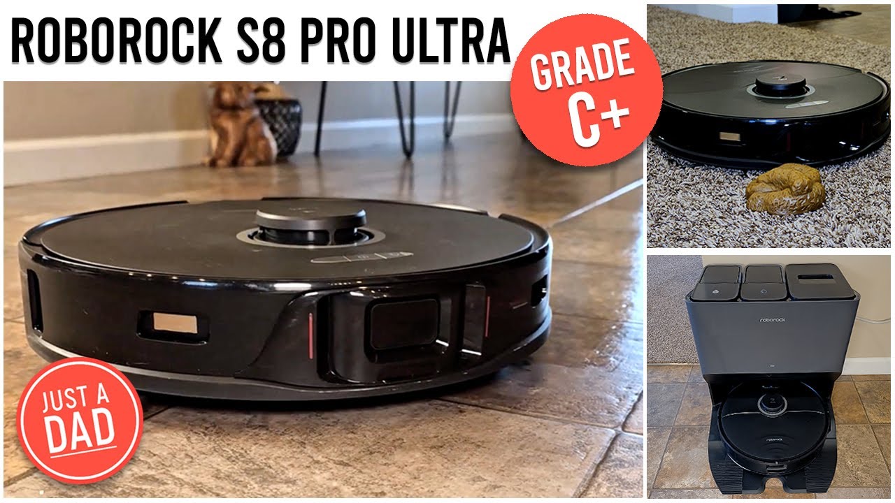 Roborock S8 Pro Ultra Robot Vacuum and Mop REVIEW - YouTube