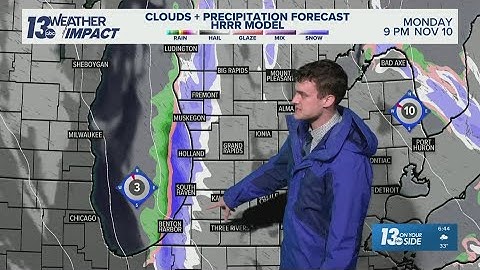 13 ON YOUR SIDE Forecast: Heavy lake-effect snow along lakeshore