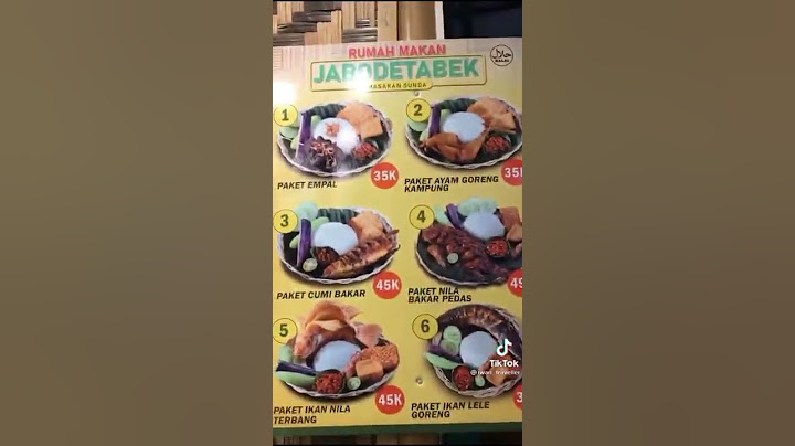 Kuliner pik2 makanan sunda