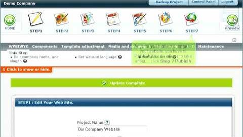 Adding your logo to your website in RVSiteBuilder
