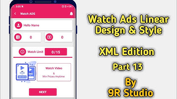#13 How To Make An Earning App Using Sketchware Pro | Part 13 by 9R Studio
