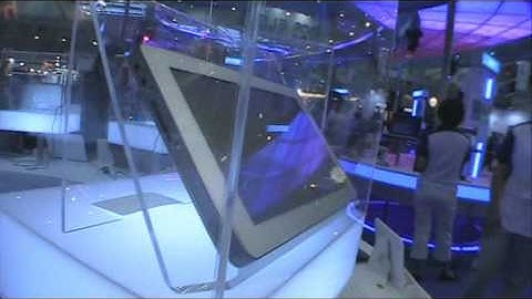 Tablets at Intel booth at Computex 2010