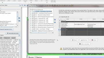 zipform6 real estate docs into DocuSign