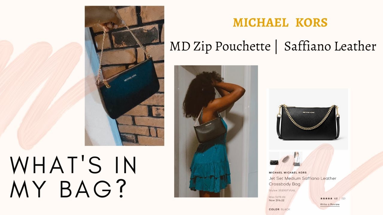 Michael Kors Selma Crossbody Review & whats in my bag with mod