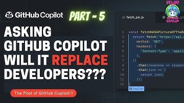 Asking GitHub Copilot will it replace developers? #githubcopilot #ai #artificialintelligence #ml
