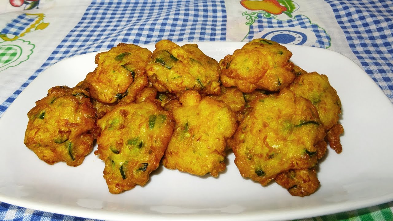 BUÑUELOS DE CALABACÍN | RECETA FÁCIL