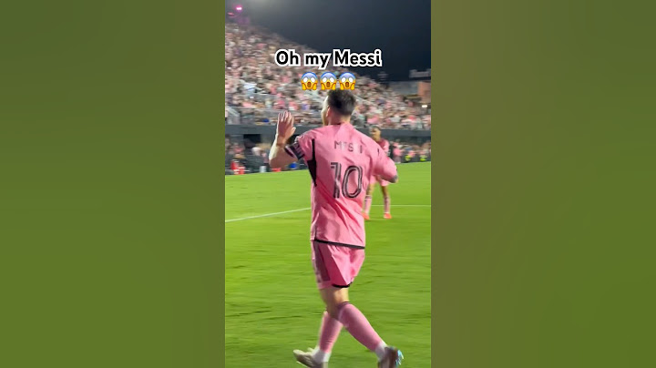 POV: Messi HAT TRICK complete! ✅