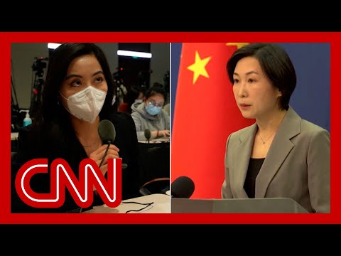 CNN reporter asks Chinese official about suspected spy balloon. See the exchange