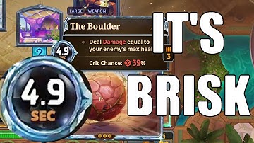 The Big Brisk Busted Bazaar Boulder Build