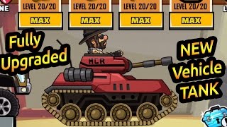 Hill Climb Racing 2 New Vehicle TANK Fully Upgraded screenshot 3
