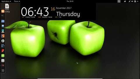 Install Conky in Kali Linux
