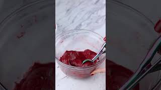 Red velvet valentine cookies #viral#shorts#cakedecorating