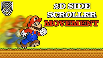 2D Side Scroller MOVEMENT in Unity (BEGINNER FRIENDLY)