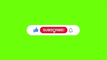 Like, Subscribe & Get Notified Green Screen Animation Video Pay