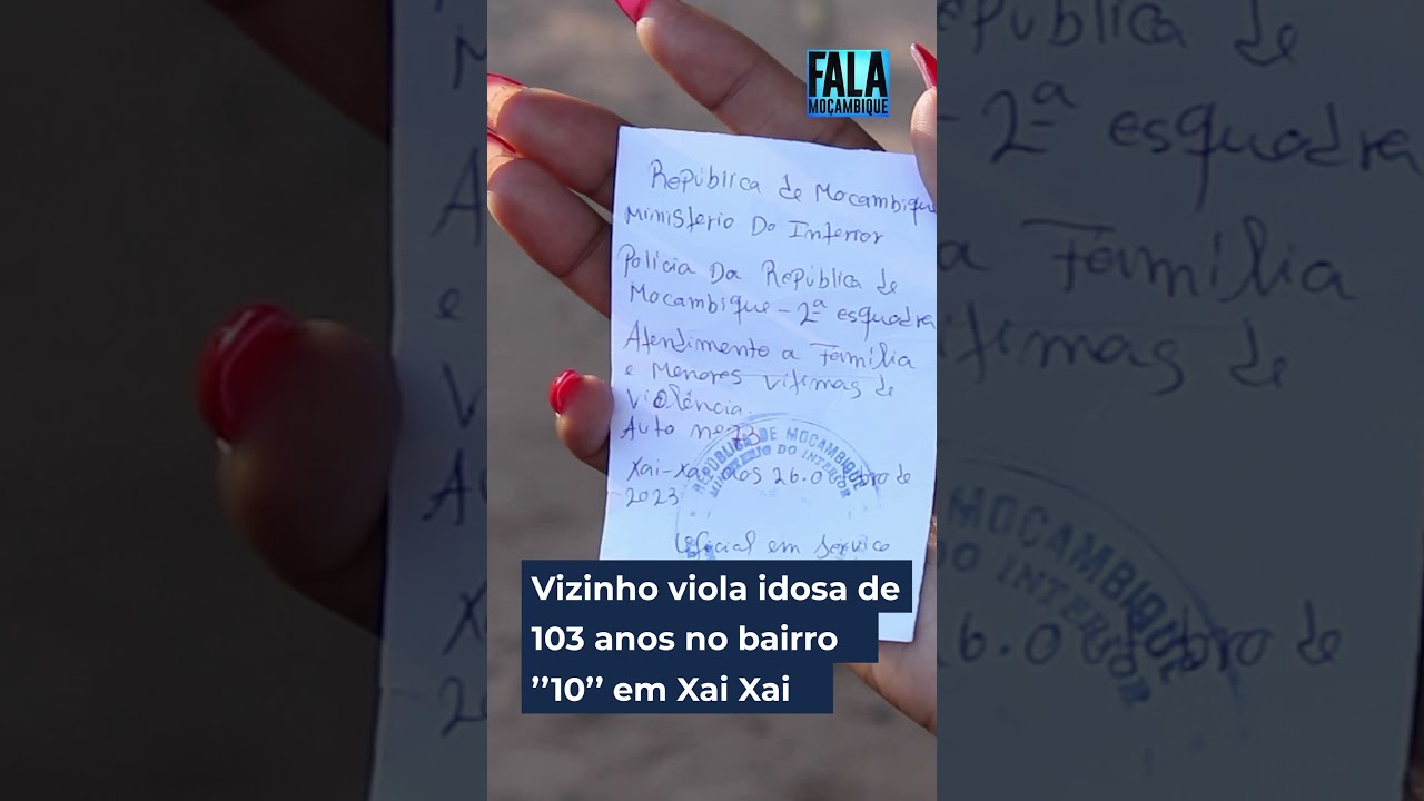 Vizinho viola idosa de 103 anos