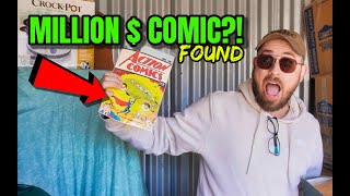2 Million Dollar Comic Found In Abandoned In Storage Unit?! #grimesfinds