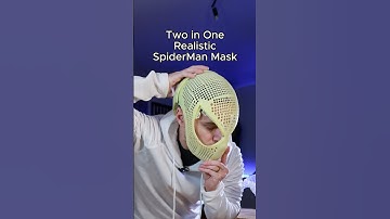 The REALISTIC SPIDER-MAN MASK #spiderman #marvel #cosplay #cosplayer #shortd