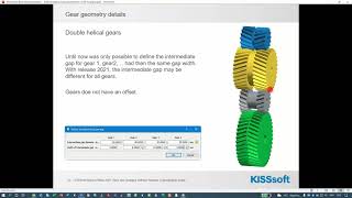June 29rth, 2021 - Webdemo Highlights in KISSsoft Release 2021 screenshot 5