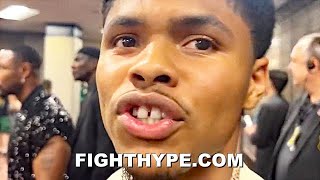 SHAKUR STEVENSON CALLS OUT DEVIN HANEY \& REACTS TO HIM BEATING LOMACHENKO: \\