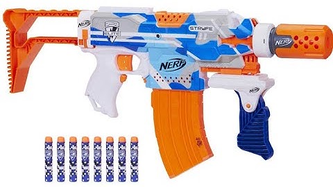 Nerf Stryfe Battle Camo unboxing and review