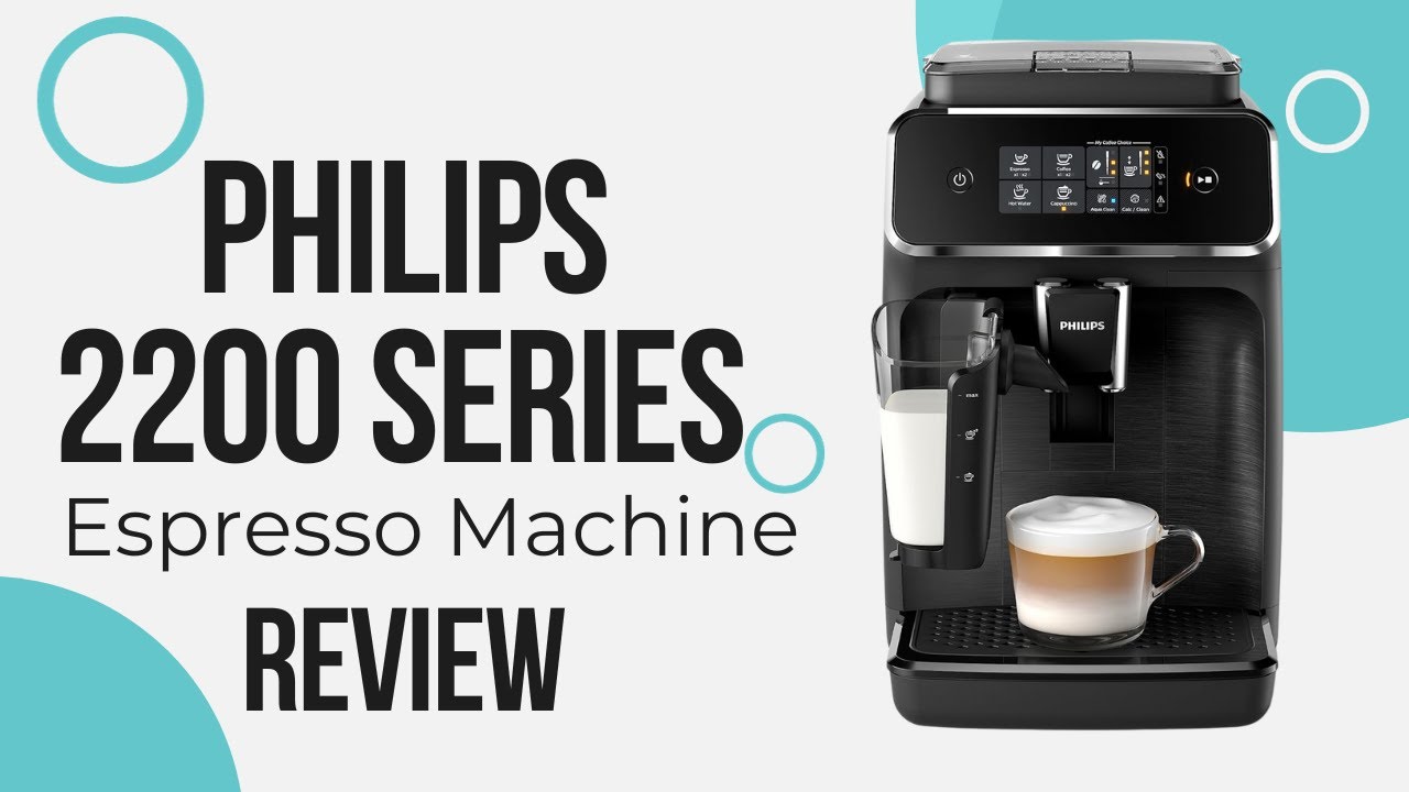 Philips 2200 Series Fully Automatic Espresso Machine Review (Pros