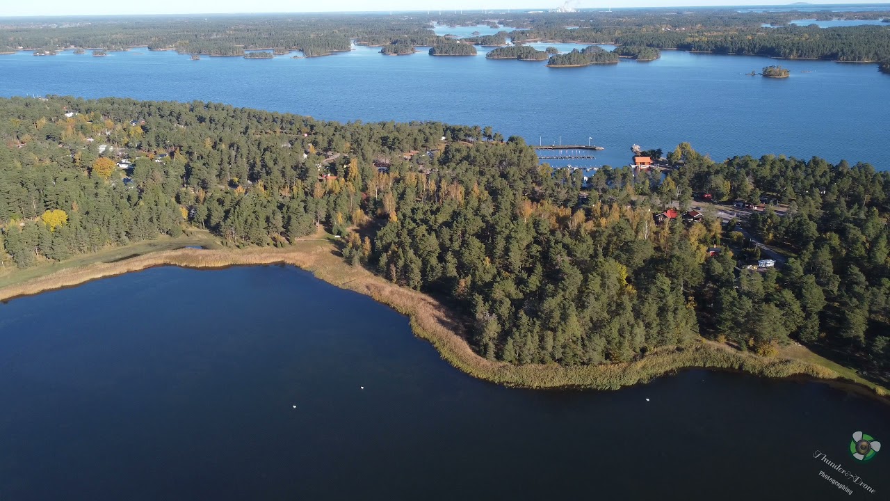 Oknö from a bird's eye view 18-10-2021 #mini2 #thunder87drone #drönare #amazing