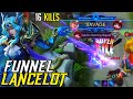 Astre Meets this PRO ATLAS together with MCL CHAMPIONS! | Hard Lancelot Savage Gameplay | MLBB