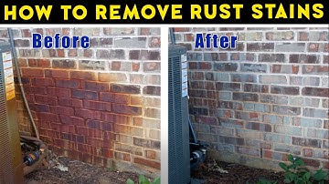 How To Remove Iron & Rust Stains Fast and Effective With Rust Remover Plus
