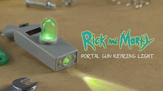 Rick and Morty Portal Gun Keyring Light | Paladone screenshot 5