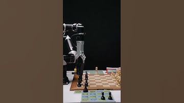 A Robot Playing Chess #robotics  #embeddedsystems  #iot