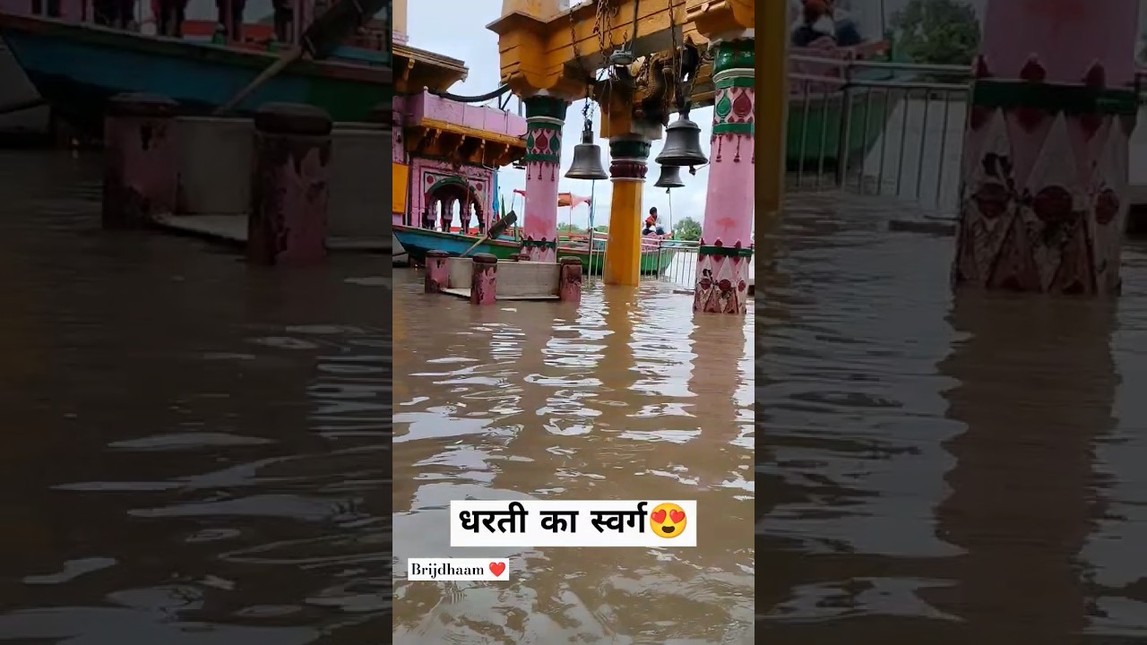 Mathura Vrindavan Gokul flood || yamuna River news  