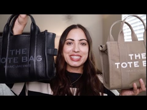 Marc Jacobs Mini Leather Tote Bag Review, What Fits, Modshot