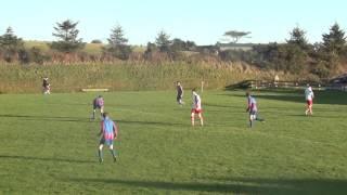 Joshua Clarke Scores For Foxdale V Governors Athletic 1-2 3 January 2015